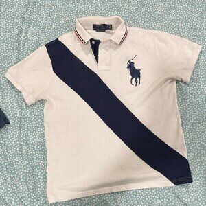 White Big Pony Polo